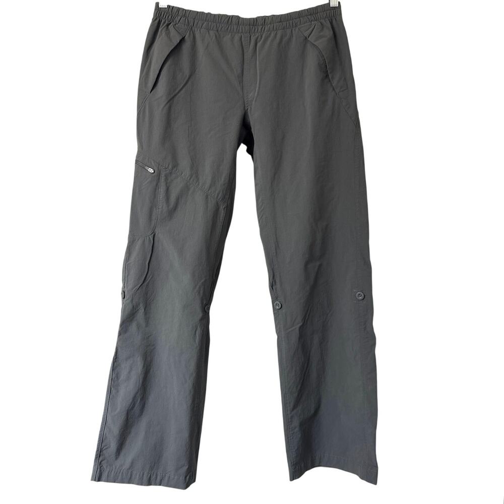 The North Face Womens Convertible Lightweight Hiking Pants Size M Gray *EUC